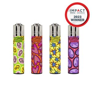Lighters Clipper Psycho Stickers Series