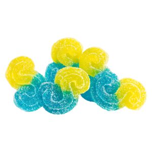 Blue Rasp Lemonade THC10:THCV20 5 x 5g Soft Chews