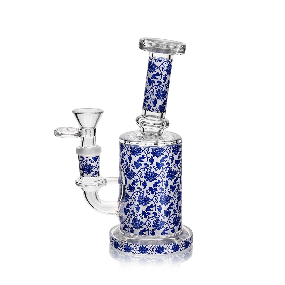 6" Arsenal Flower Vector Glass Rig(Design D )