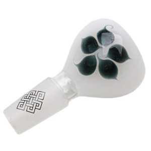 Glass Bowl Karma 14mm Flower (Blue)