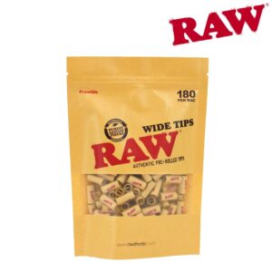 Raw Pre-rolled Tip Bag (180pc)