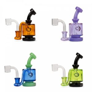 Red Eye Glass 4.25" Mini Rig Assorted Colours
