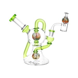 Pulsar 7" Top Down Recycler 14mm F Kit w/ Ball Cap (Green)