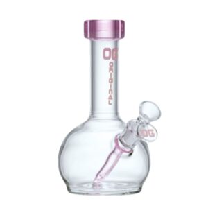 8" OG Original Round Base Tube(Pink)