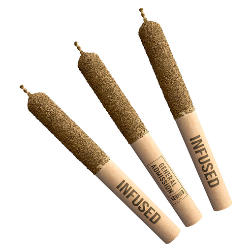 General Admission - Strazzleberry Diamond Infused 3x0.5g - Infused PreRolls