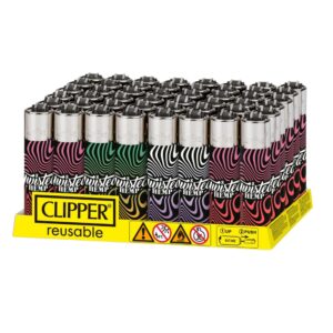 Clipper Twisted Hemp Swirl Lighter