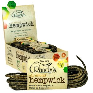 4' Hemp Wick