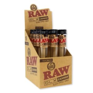 Raw DLX Cannon Glass Tipped Cones
